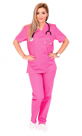 Pantalon tercot roz [1]