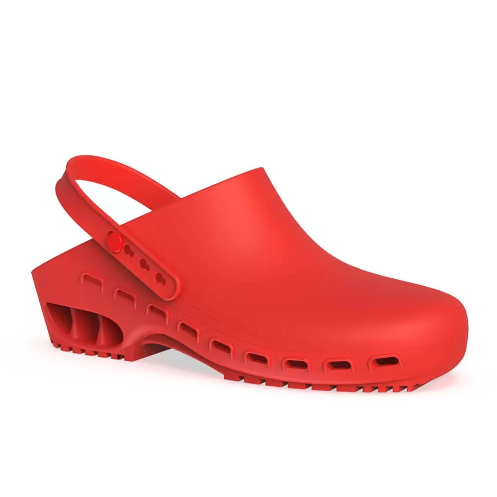 Saboti medicali - Saboti medicali unisex sterilizabili, rosii