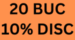 20 BUC 10% DISC