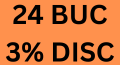 3% 24 BUC