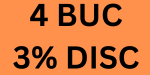4 BUC 3%
