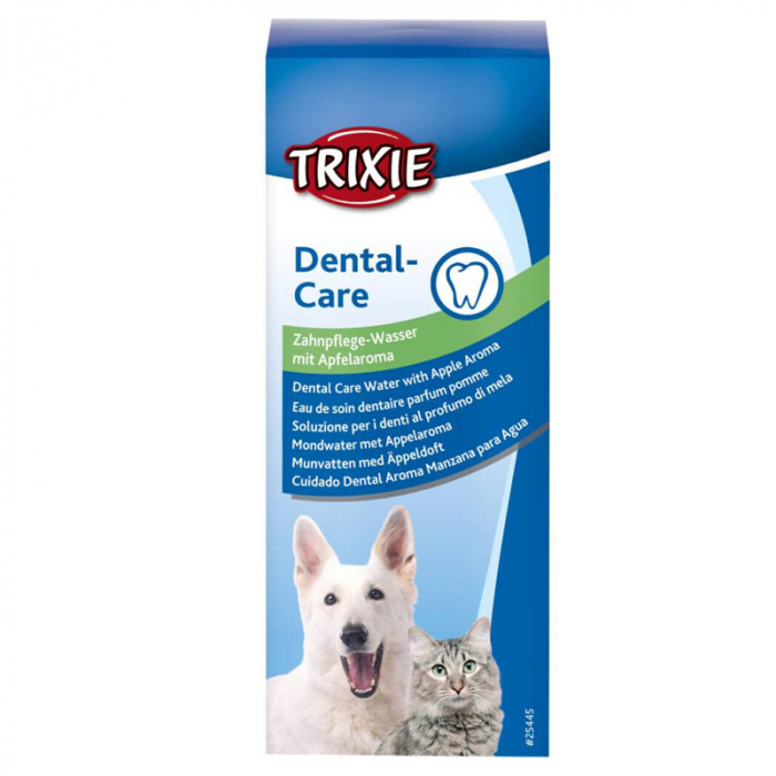 Apa de gura pentru caini & pisici Trixie cu aroma de mere 300 ml [2]