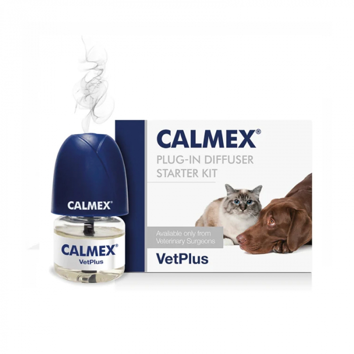 Calmex ,   Difuzor calmant cu rezerva pentru caini  pisici