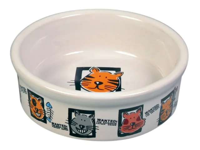 Castron ceramic pentru pisici Trixie 0,2 l / 12 cm [2]