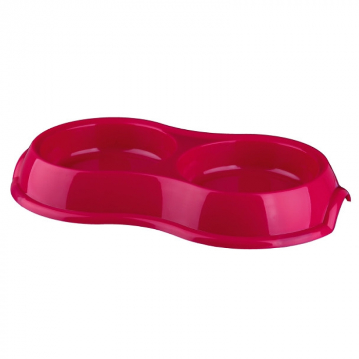 Castron dublu pentru pisici cu antiderapant 0.2 l / 11 cm [2]