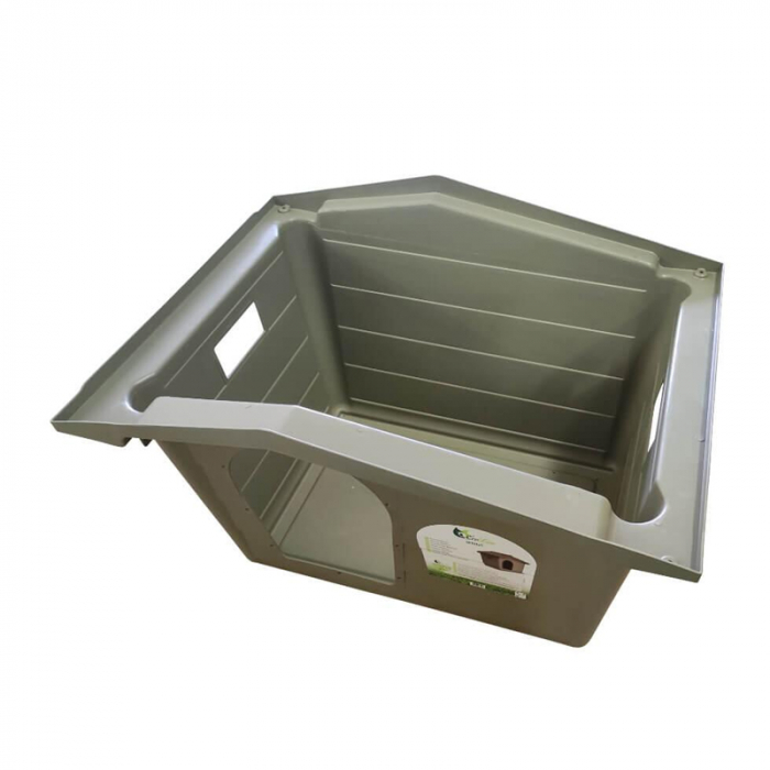 Casuta din plastic Medie Eco 79 x 55 x 60 cm [3]