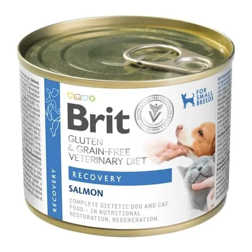 Conserva dietetica pentru caini  pisici Brit GF Recovery 200 gr