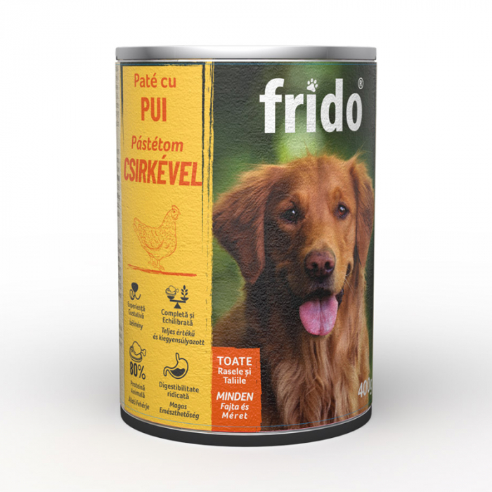 Conserva pentru caini Frido 400 gr