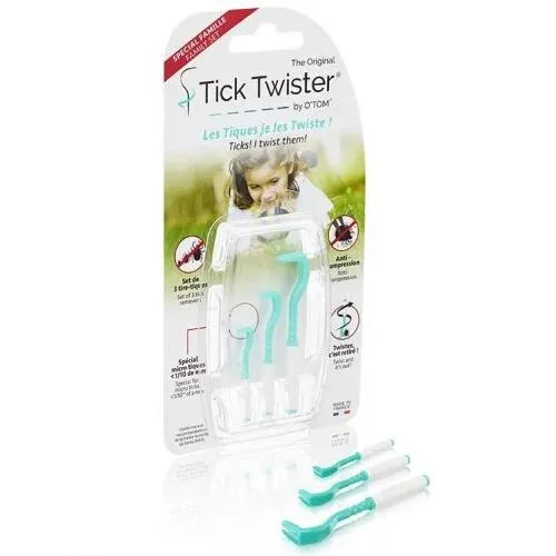 Croseta pentru extras capuse Tick Twister set x 3 buc