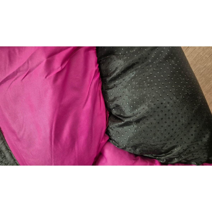 Culcus pentru caini & pisici Puffy Roz M 35 x 45 cm [2]