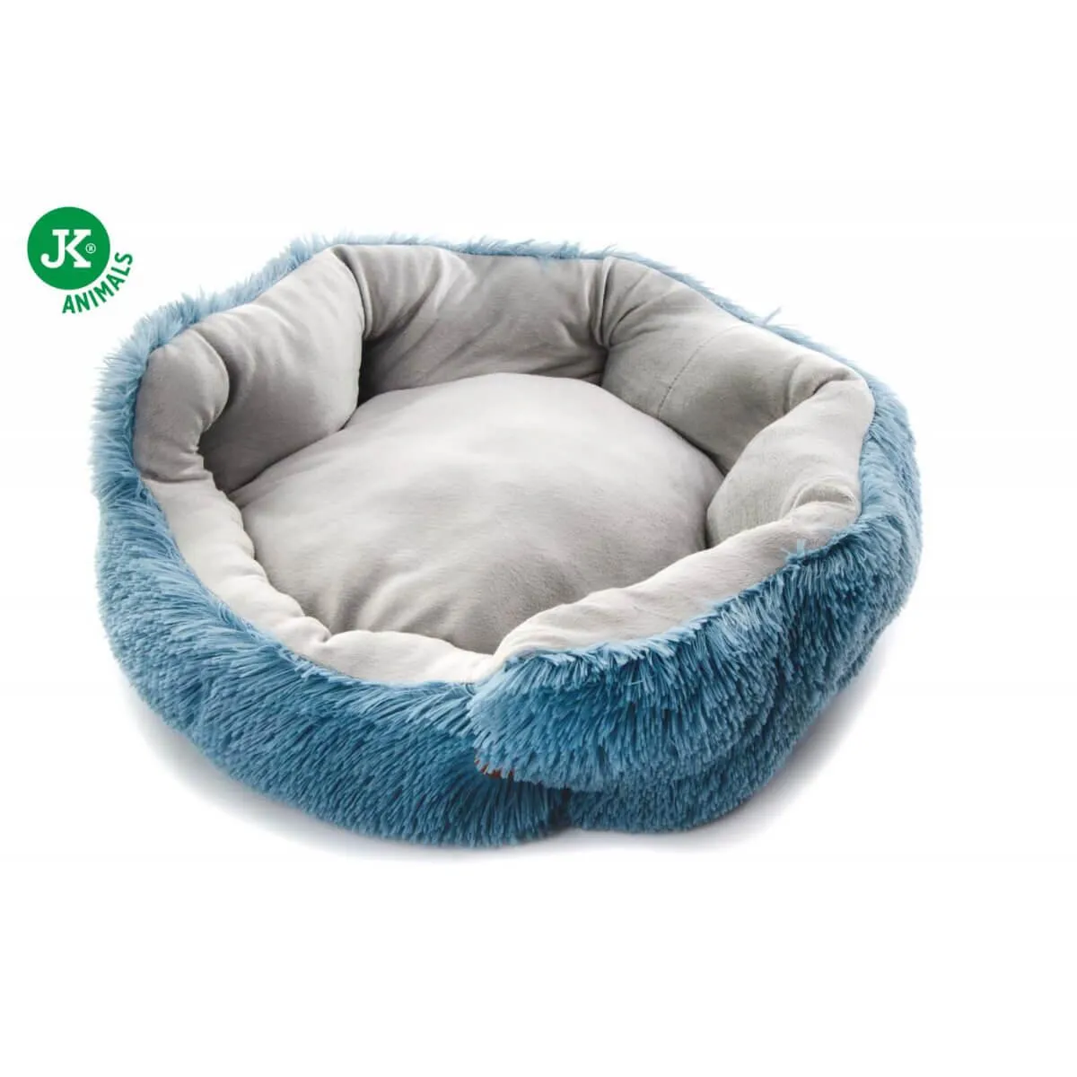 Culcus pufos pentru caini & pisici Yetty M 53 cm [2]