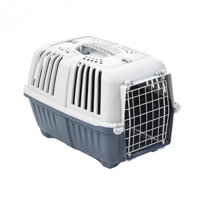 Cusca de transport Pratiko 2 Metal Dark Blue 55 x 36 x 36 (h) cm