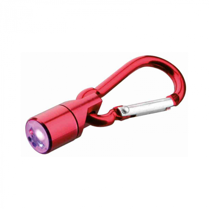 Flasher cu carabiniera pentru zgarda cainilor 1 cm [3]