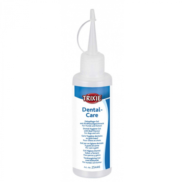 Gel dentar cu aroma de vita pentru caini & pisici Trixie [2]