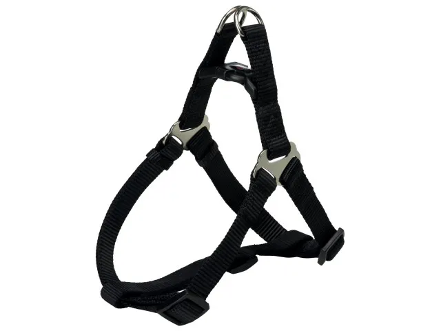 Ham pentru caini Premium One Touch Negru XS-S 30-40 cm 10 mm