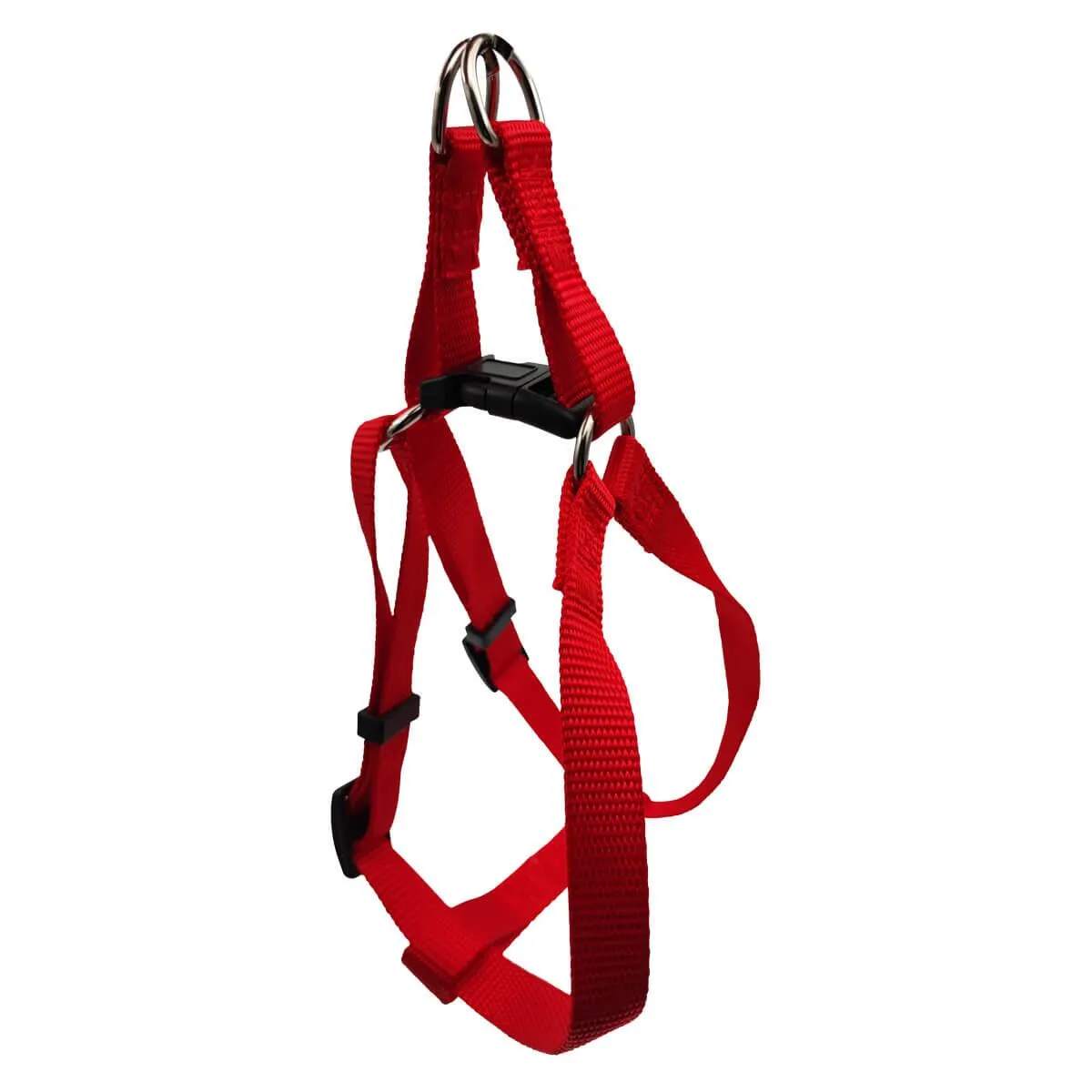 Ham pentru caini Textil Nr.2 AM-S Rosu 1,5 / 30-50 cm [2]