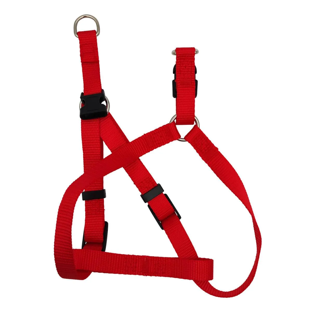 Ham pentru caini Textil Nr.2 AM-S Rosu 1,5 / 30-50 cm [3]