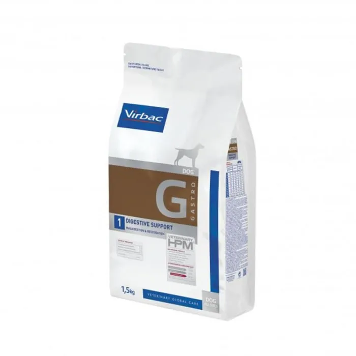 Hrana dietetica pentru caini Virbac HPM G1 Digestive Support Gastro