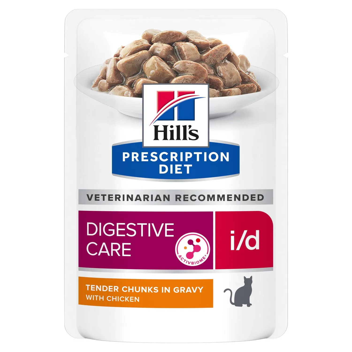 Hrana dietetica pentru pisici Hill's PD Digestive Care i/d cu pui 85 gr [1]