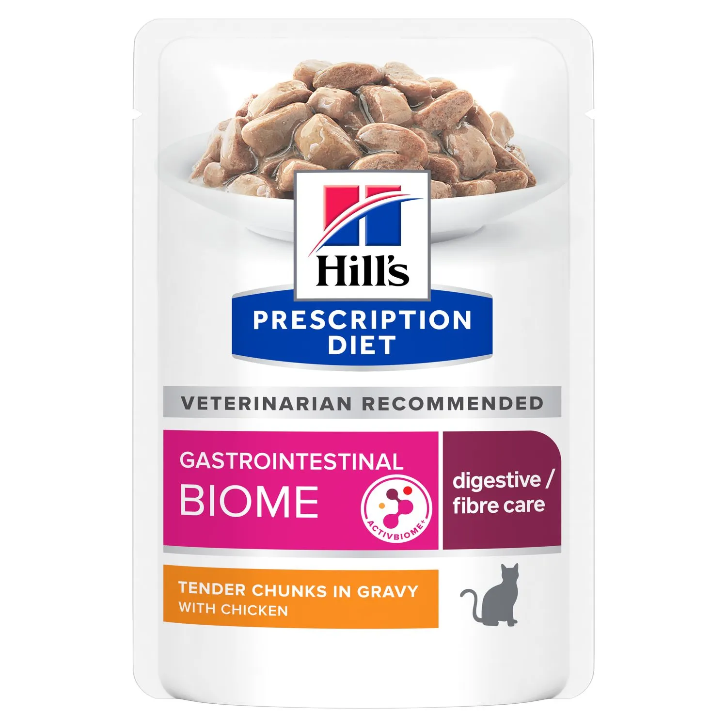 Hrana dietetica pentru pisici Hill's PD Gastrointestinal Biome cu pui 85 gr [1]