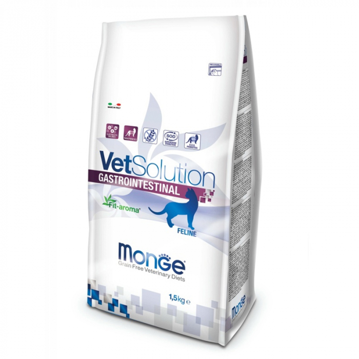 Hrana dietetica pentru pisici Monge VetSolution Gastrointestinal 1,5 kg