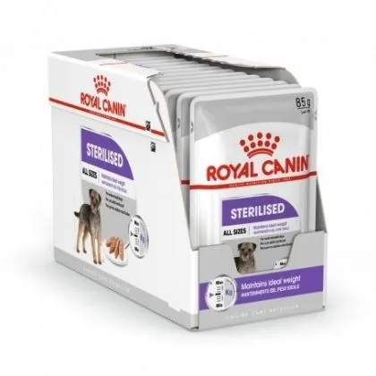 Hrana umeda pentru caini Royal Canin Sterilised 85 gr