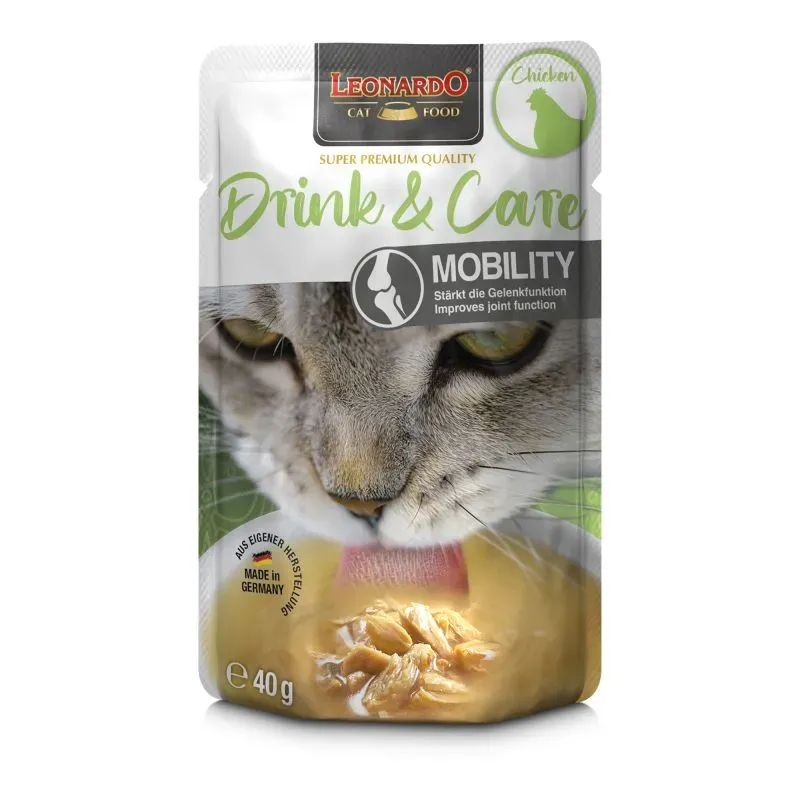Hrana umeda pentru pisici Leonardo Drink & Care Mobility 40 gr [2]