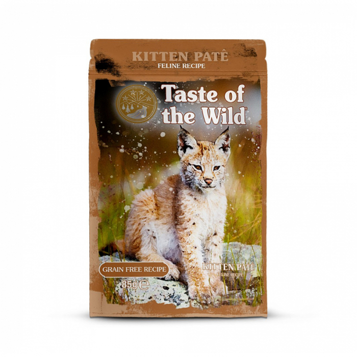 Hrana umeda pentru pisici Taste of the Wild Kitten Pate cu pui 85 gr