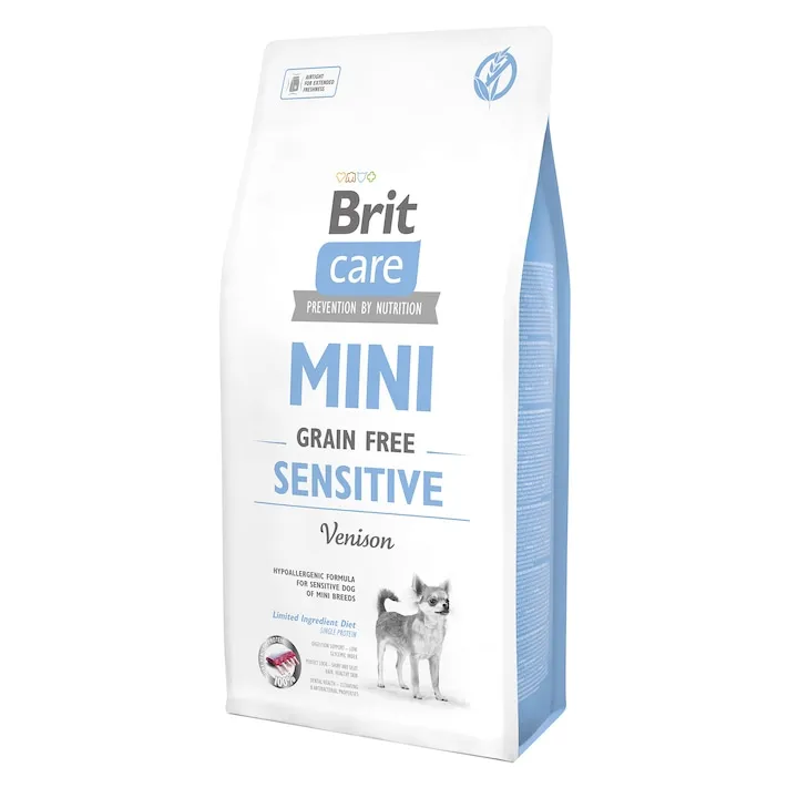 Hrana uscata pentru caini Brit Care Grain Free Mini Sensitive 7 Kg