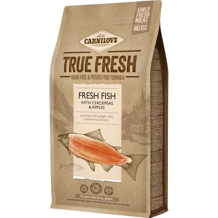 Hrana uscata pentru caini Carnilove True Fresh Adult cu peste 1,4 kg