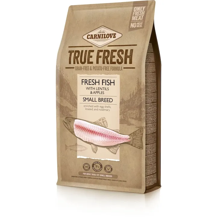 Hrana uscata pentru caini Carnilove True Fresh Small Breed cu peste 4 kg