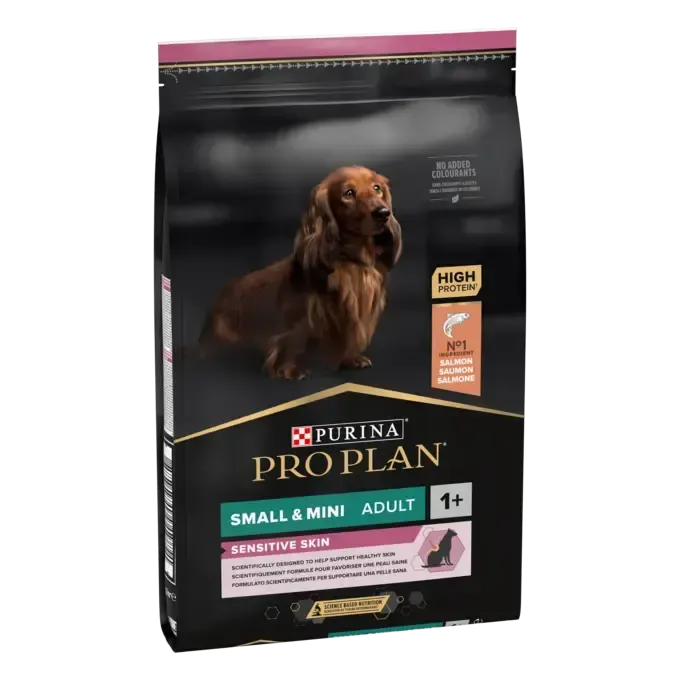 Hrana uscata pentru caini Pro Plan Small & Mini Adult Sensitive Skin cu somon 3 kg [1]