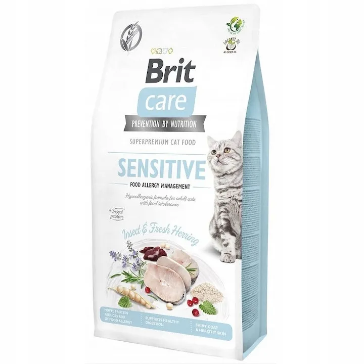 Hrana uscata pentru pisici Brit Care GF Sensitive Allergy Management 2 kg