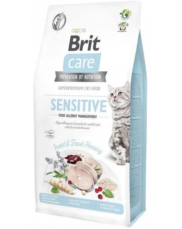 Hrana uscata pentru pisici Brit Care Sensitive Food Allergy Management 7 kg