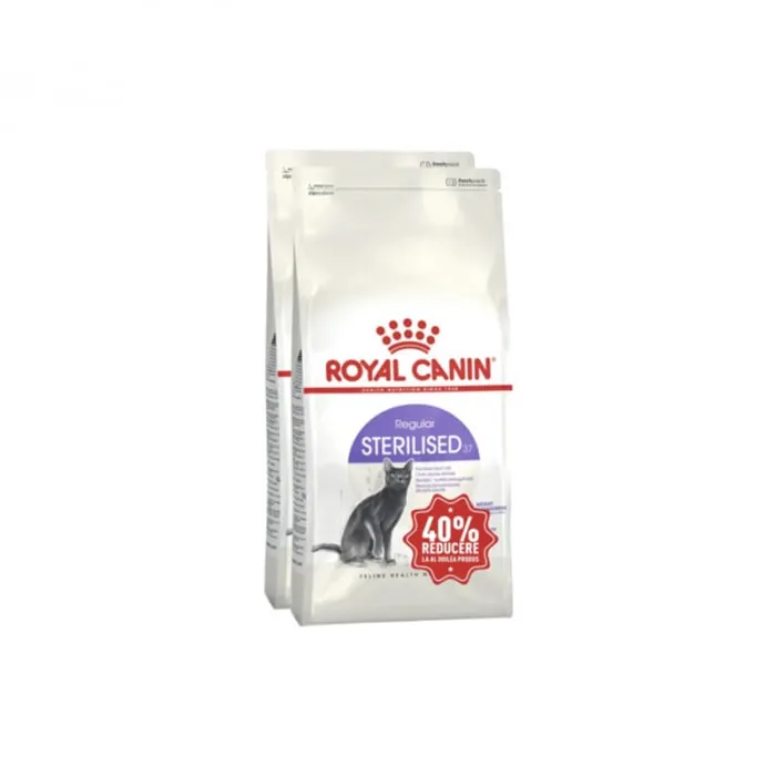 Hrana uscata pentru pisici Royal Canin Sterilised 1 + 1 ( 400 gr )