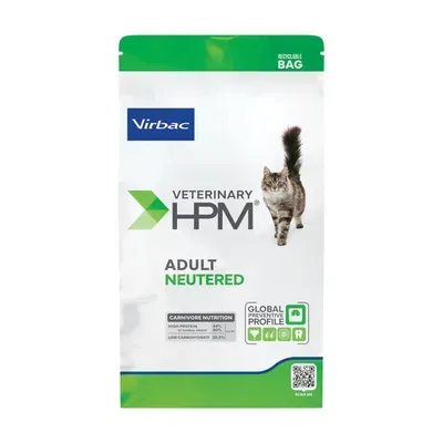 Hrana uscata pentru pisici Virbac HPM Adult Neutered 12 kg