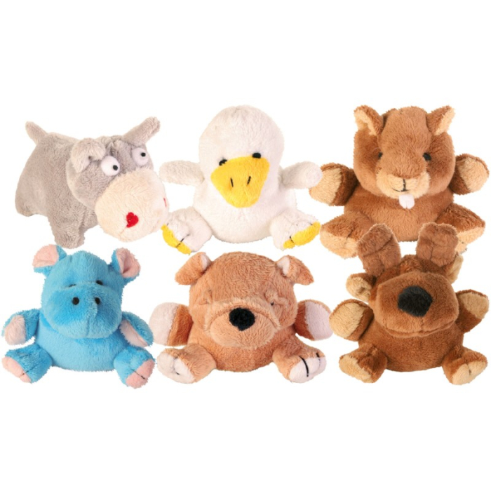 Jucarie pentru caini din plus Trixie Animalut 10 - 12 cm