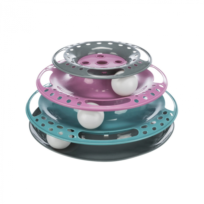 Jucarie pentru pisici circuit 25 x 13 cm