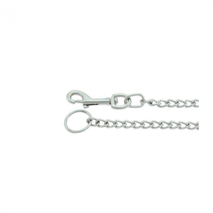 Lesa pentru caini cu lant metalic 3,5 mm x 110 cm [3]
