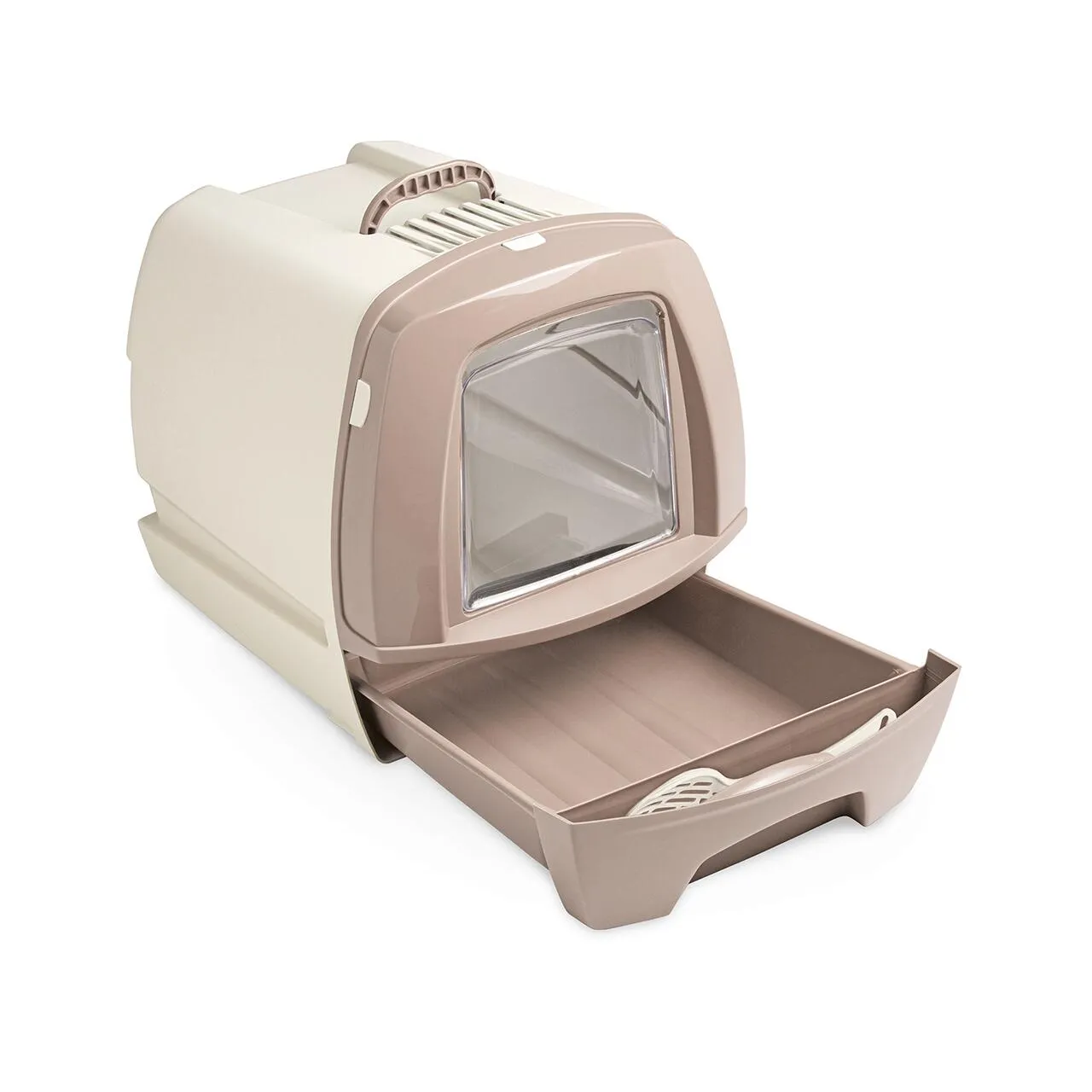 Litiera pentru pisici MPS Retro 80's Marsala 50 x 40 x 42 (h) cm [2]