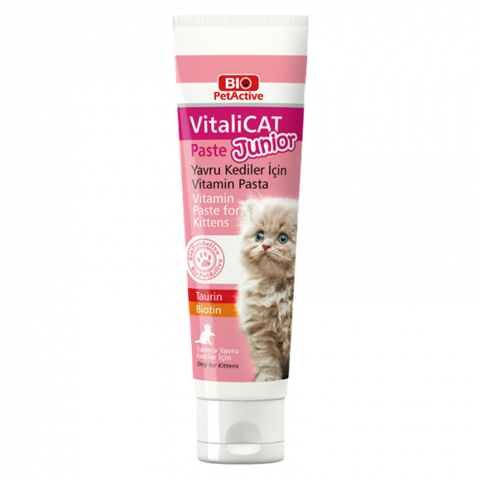 Pasta cu multivitamine pentru pisici VitaliCat Junior 100 ml