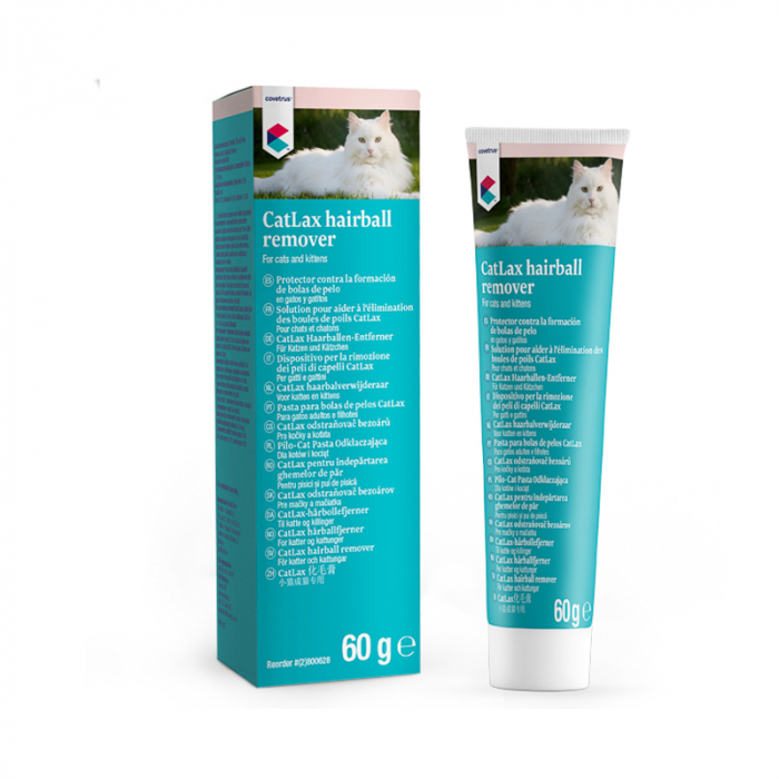 Pasta pentru eliminarea ghemotoacelor de par la pisici CatLax Hairball NutriCareVet 60 gr