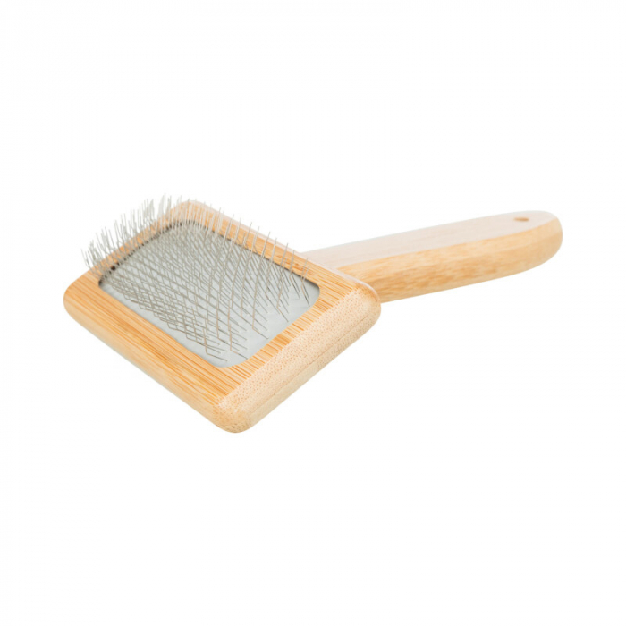 Perie tesala Soft Trixie cu peri metalici 9 x 15 cm