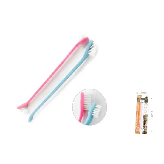 Periuta de dinti pentru caini 2 buc   set