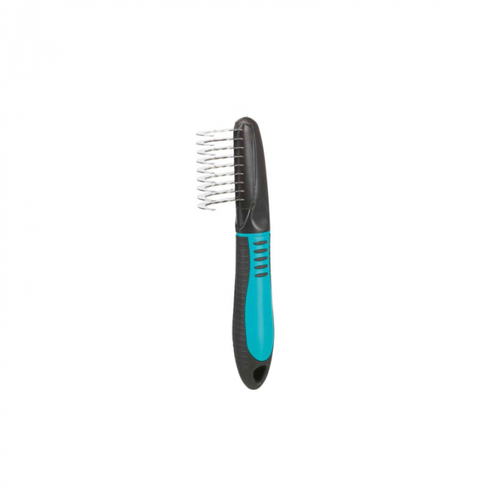 Pieptene descalcitor cu dinti curbati Trixie 19 cm