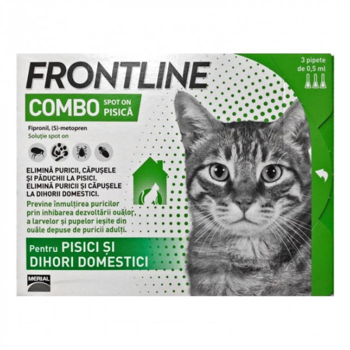 Pipeta antiparazitara pentru pisici Frontline Combo ( 1 pipeta )