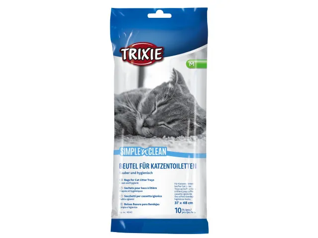 Pungi igienice pentru litiera Simple n Clean M 10 buc ( 37 x 48 cm )