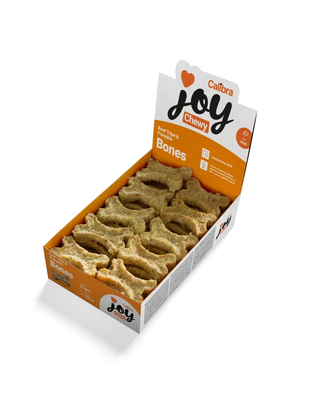 Recompense pentru caini Calibra Joy Bones cu vita & dovleac 30 buc [2]