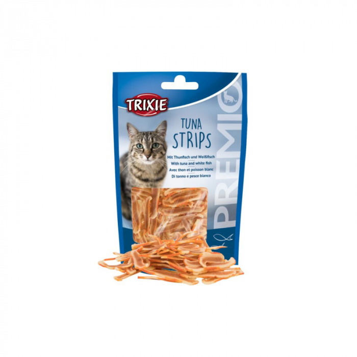 Recompense pentru pisici Premio Strips cu ton 20 gr