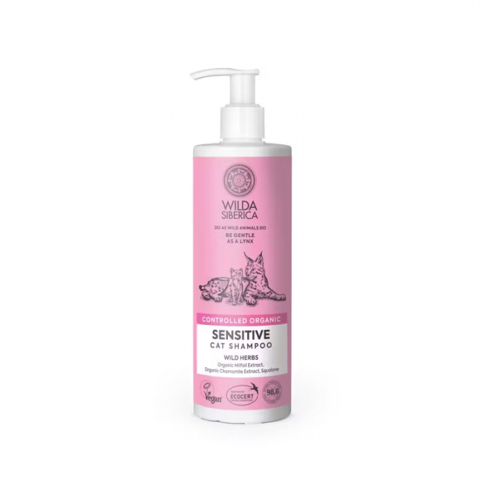 Sampon pentru pisici Wilda Siberica Sensitive 400 ml